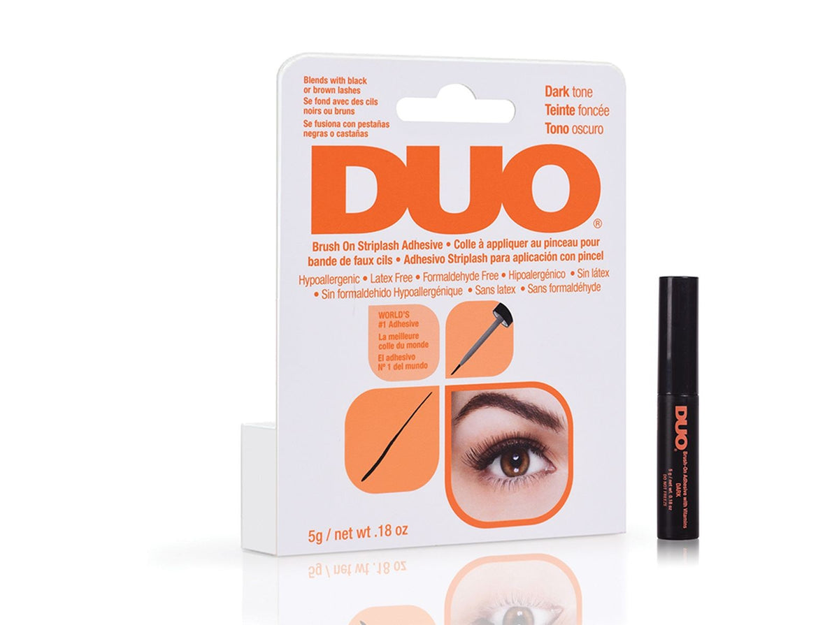 Pegamento de pestañas DUO sin latex oscuro 5gr - DUO ADHESIVE
