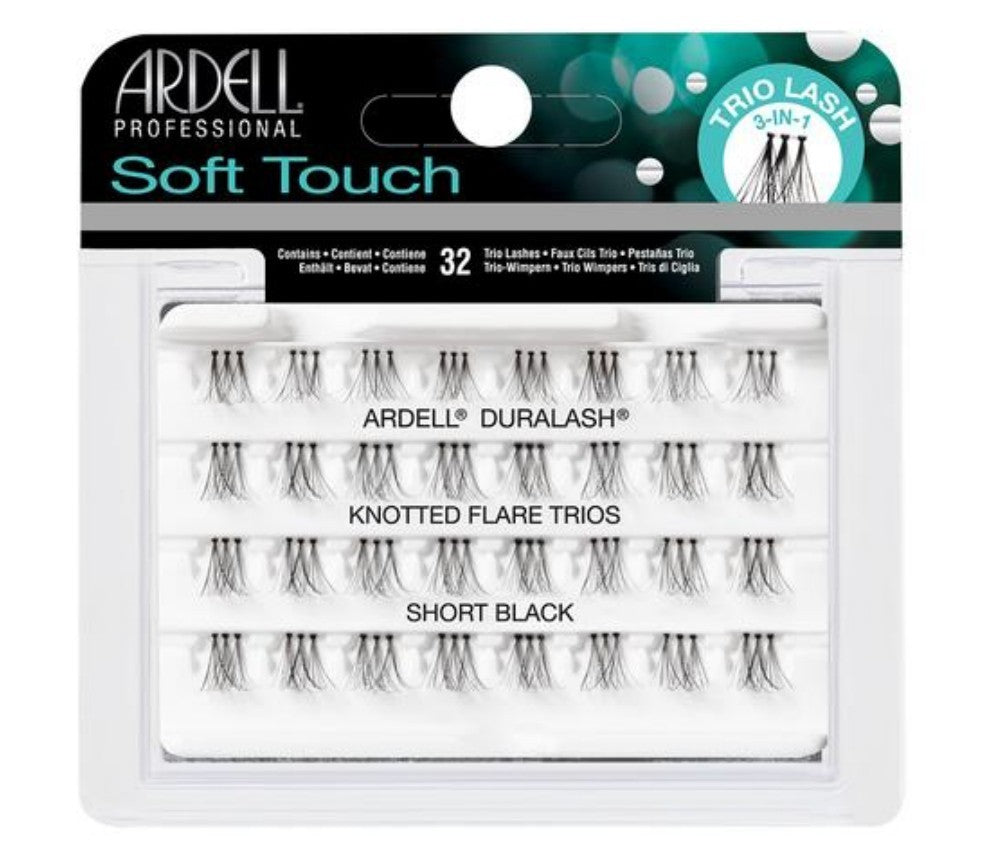 Soft Touch Black Short - Pestañas en trio con nudo - Ardell