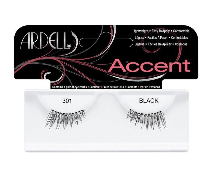 301 Black - Pestañas 3/4 - Ardell