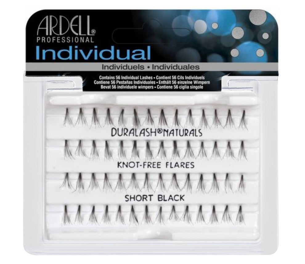 Individual Black Short - Pestañas en grupo sin nudo - Ardell
