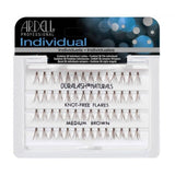 Individual Brown Medium - Pestañas en grupo sin nudo - Ardell