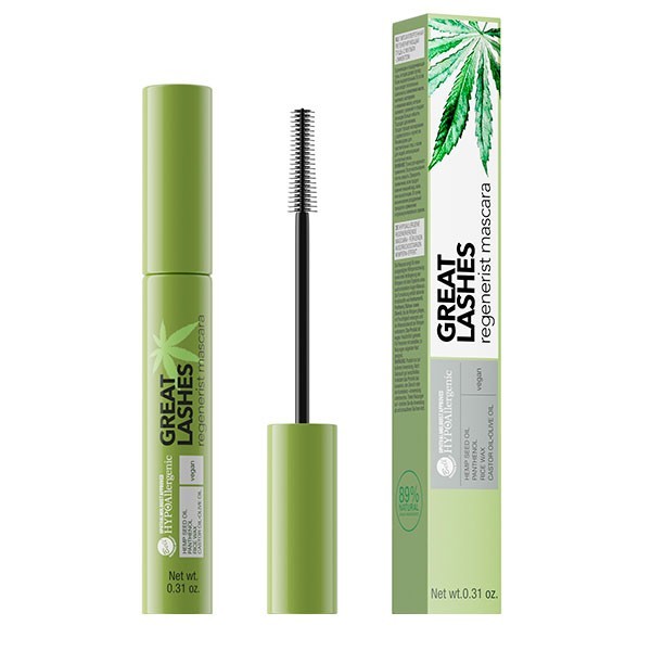 Máscara de pestañas regeneradora hipoalergénica Great Lashes - Bell Hypo