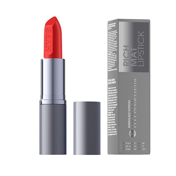 Barra de labios hipoalergénica Rich Mat Lipstick: 06 - Red Carpet - Bell Hypo