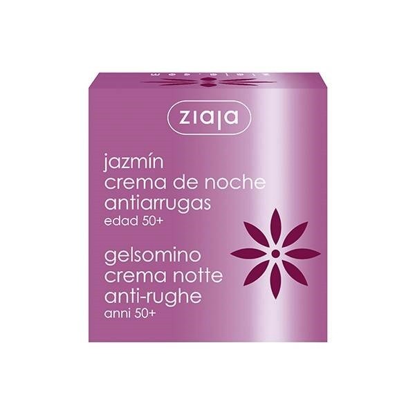 Jazmín crema facial de noche antiarrugas 50 ml - Ziaja