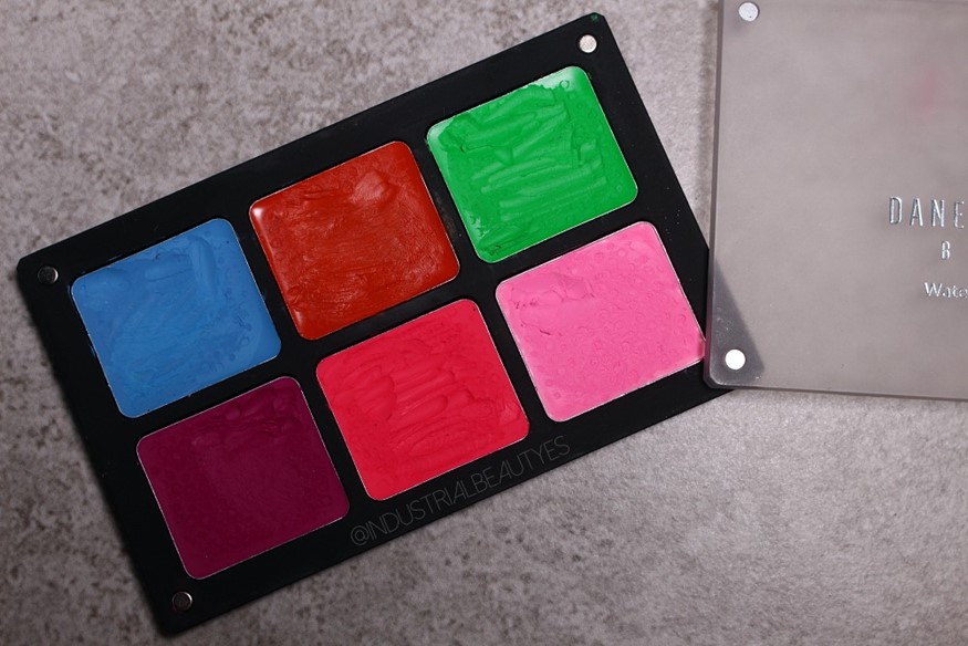 swatches vivid  waterproof palette danessa myricks