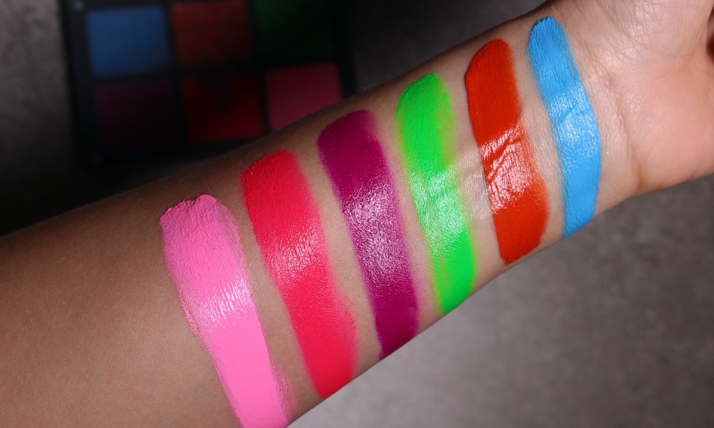 swatches vivid waterproof palette danessa myricks