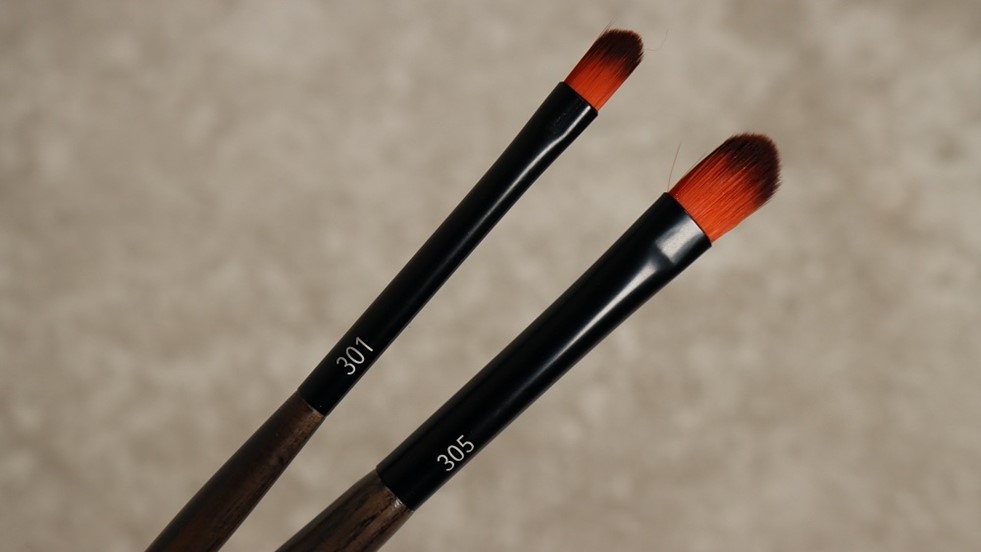 lh cosmetics brushes review